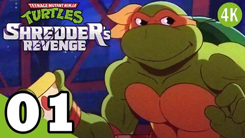 Teenage Mutant Ninja Turtles Shredder's Revenge Walkthrough Part 1 [PS5/4K] [Commentary By X99]
