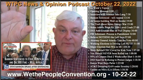 We the People Convention News & Opinion 10-22-22