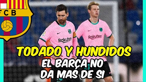 El BARÇA se HUNDE: empate ante el LEVANTE y se DESPIDE de la LIGA