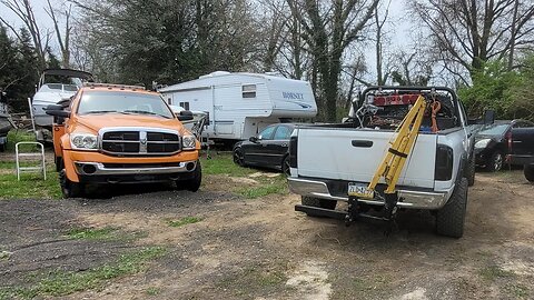 Mobile Diesel Mechanic Takes On Cummins Injectors In A Parking Lot & FSD Transmission Lines Install!