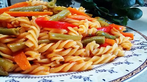 Pasta recipe with soft and delicious tomato sauce