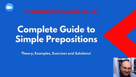 Complete Guide to Simple Prepositions: Theory, Examples, Exercises and Solutions!"