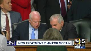 New treatment plan is possible for Senator John McCain