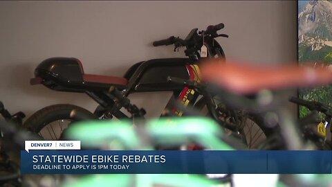 Deadline today to apply for Colorado ebike rebates