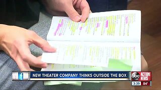 New theater company using unconventional methods in Tampa