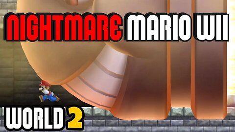 THIS NIGHTMARE MARIO WII HACK ALMOST KILLED MY PC! | Nightmare Mario Wii World 2