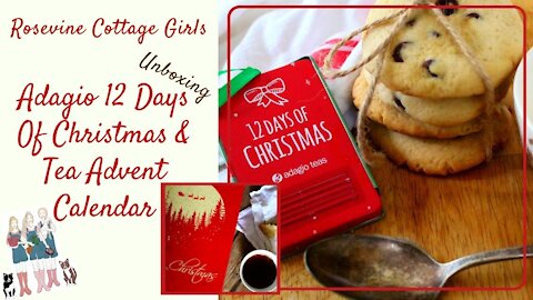 Unboxing Adagio 12 Days Of Christmas & Tea Advent Calendar