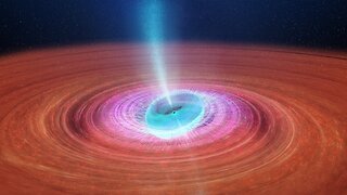 Συμπαντικό μυστήριο: Μία μαύρη τρύπα, 8.000 έτη φωτός από τη Γη, που εκτοξεύει πλάσμα στο διάστημα