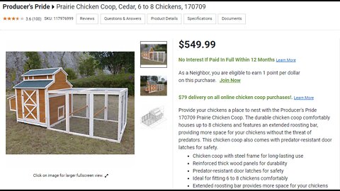 Producer's Pride Prairie Chicken Coop Review #TractorSupply #ChickenCoop