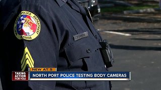 North Port officers start wearing body cameras