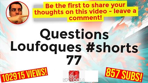 Questions Loufoques #shorts 77