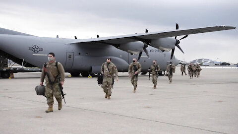 California National Guardsmen return home from D.C.