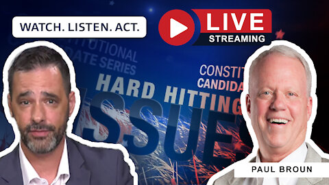 Constitutional Rights PAC Live Stream Interview with Paul Broun