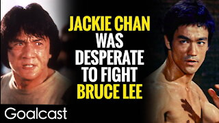 Best Story Ever Jackie Chan Picks A Fight With Bruce Lee | Goalcast