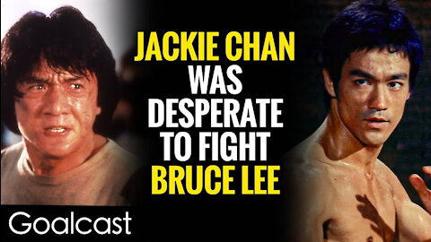 Best Story Ever Jackie Chan Picks A Fight With Bruce Lee | Goalcast