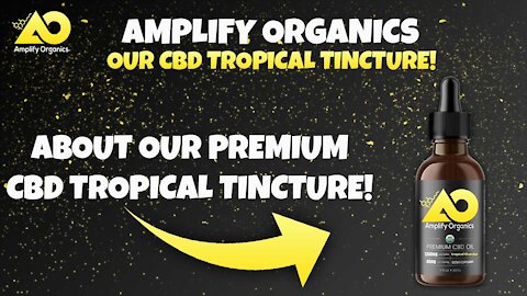 About Our CBD Tropical Thunder Tincture | Amplify Organics