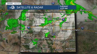 More heavy rain possible across Colorado Tuesday