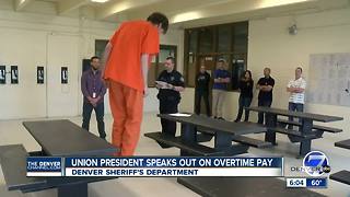 Union president speaks out on overtime pay for Denver deputies