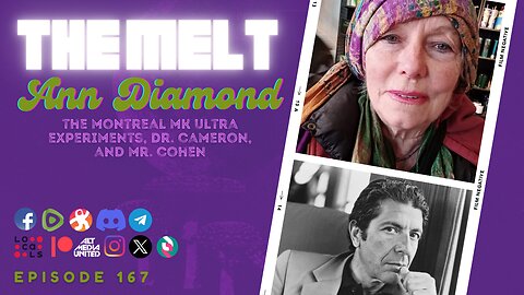 EP167- Ann Diamond | The Montreal MK ULTRA Experiments, Dr. Cameron, and Mr. Cohen (FREE FIRST HOUR)