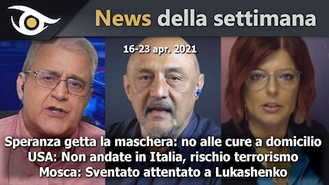 News della settimana (16-23 apr. 2021)