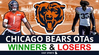 Chicago Bears OTAs WINNERS & LOSERS Ft. Justin Fields