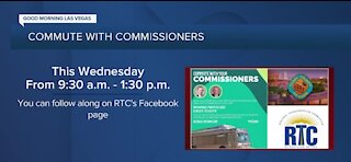 You have a chance to commute with Clark County Commissioners this week