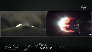 SpaceX Crew Dragon launches demo flight
