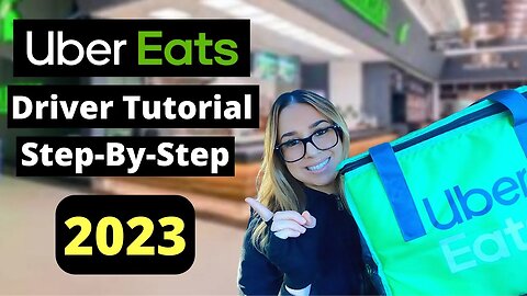 Uber Eats Delivery Driver | How To Tutorial Step-By-Step Ride Along