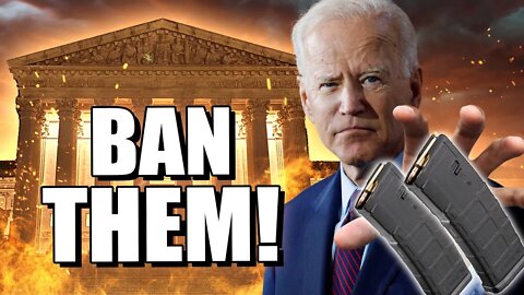Biden Orders Congress To Pass Magazine Bans And Rifle Bans!!!
