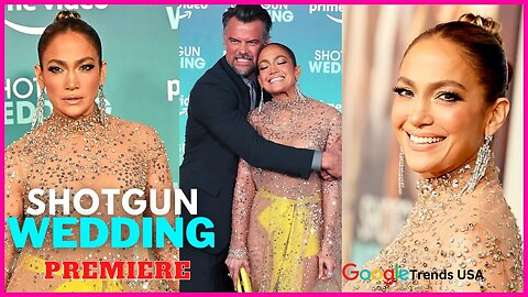Jennifer Lopez Is a Sheer Delight at Shotgun Wedding Premiere