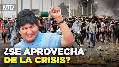 Experto señala influencia de Evo Morales en protestas de Perú