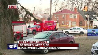 2 Killed in Crash Involving DDOT bus in Detroit