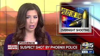 BREAKING: Phoenix officer shoots suspect near 43rd/Missouri avenues