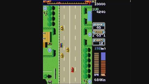 Road Fighter - videogame - video gioco arcade anni 80 Sala Giochi