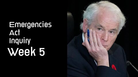 Day 26. Emergencies Act inquiry. Nov 18 2022 FULL UNCUT