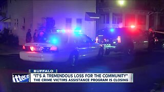 "It's a tremendous loss for the community" Crime Victims Assistance Program is closing