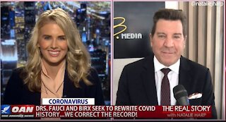 The Real Story - OANN Rewriting COVID History with Eric Bolling