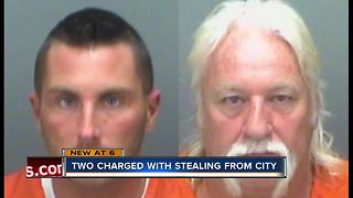 Two City of Clearwater employees arrested for stealing from the city