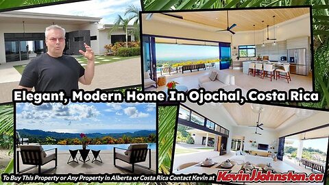 AMAZING HOUSE FOR SALE IN COSTA RICA WITH INFINITY POOL AND VIEW OF OCEAN!