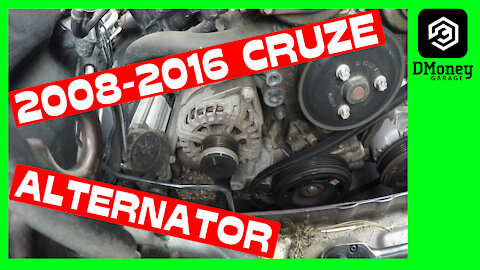 2008-2016 Chevrolet Cruze Alternator Replacement - Cruze 1.4 Alternator Replacement