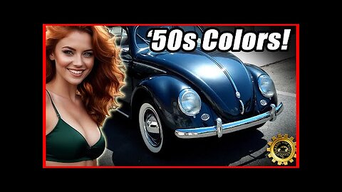 Unveiling the Dazzling 1950s Metallic Colors of the Classic VW Beetle BuG