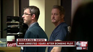 Man arrested years after bombing plot