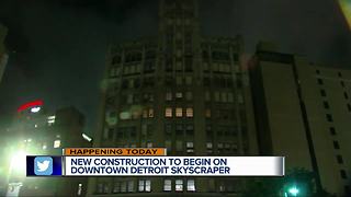 $32 million construction project to begin on Detroit skyscraper