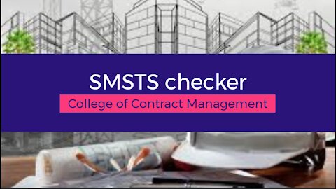 SMSTS Checker