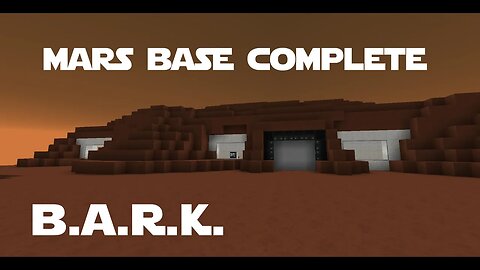 Modded Minecraft - B.A.R.K. 37 - Mars base completed. Let's take a Tour.