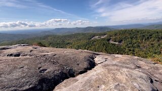 Hiking Stone Mountain State Park, NC