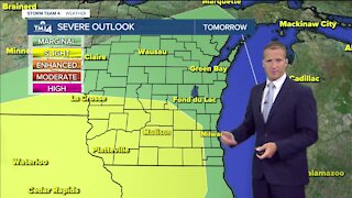 Sunny Wednesday, storms move in Thursday night