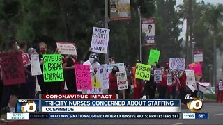 Tri-City nurses concerned about staffing