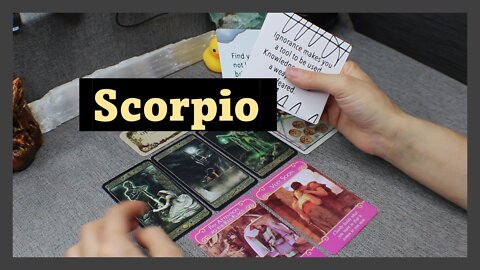 Scorpio, Time to Take Care of Yourself. Weekly Tarot Reading