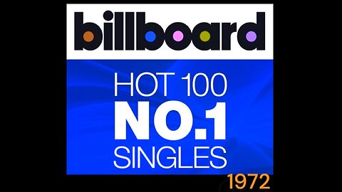 The USA Billboard number ones of 1972